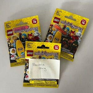 Brand New 3 Lego Mini figures from Series 16